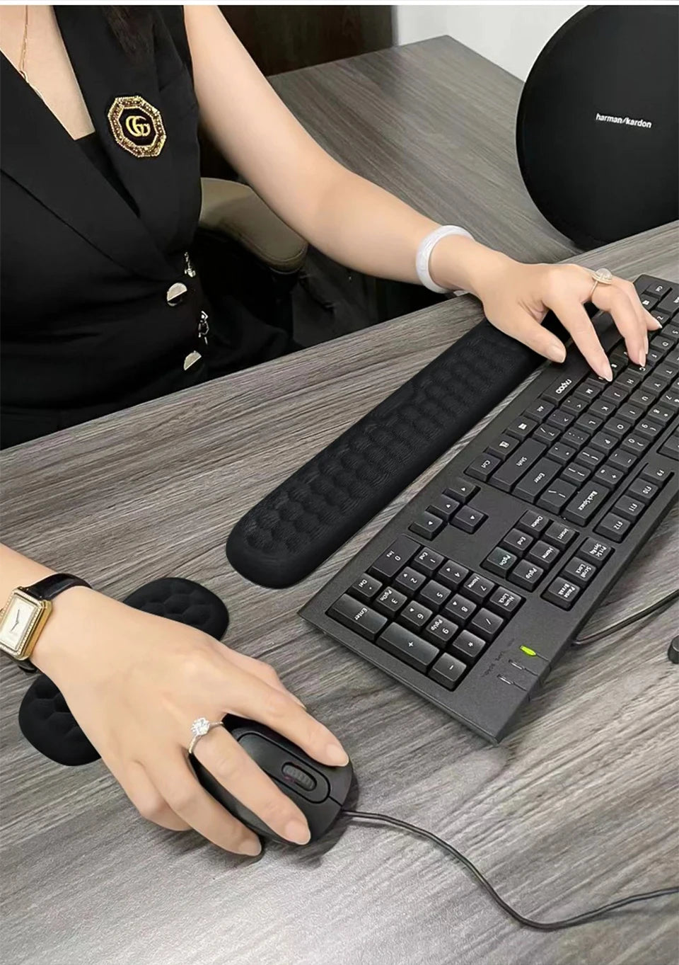 Keyboard & Mouse Wrist Pad