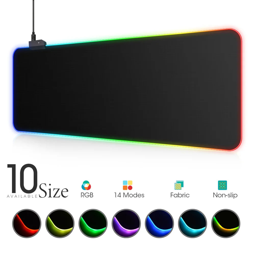 LED Light Up Mouse Pad