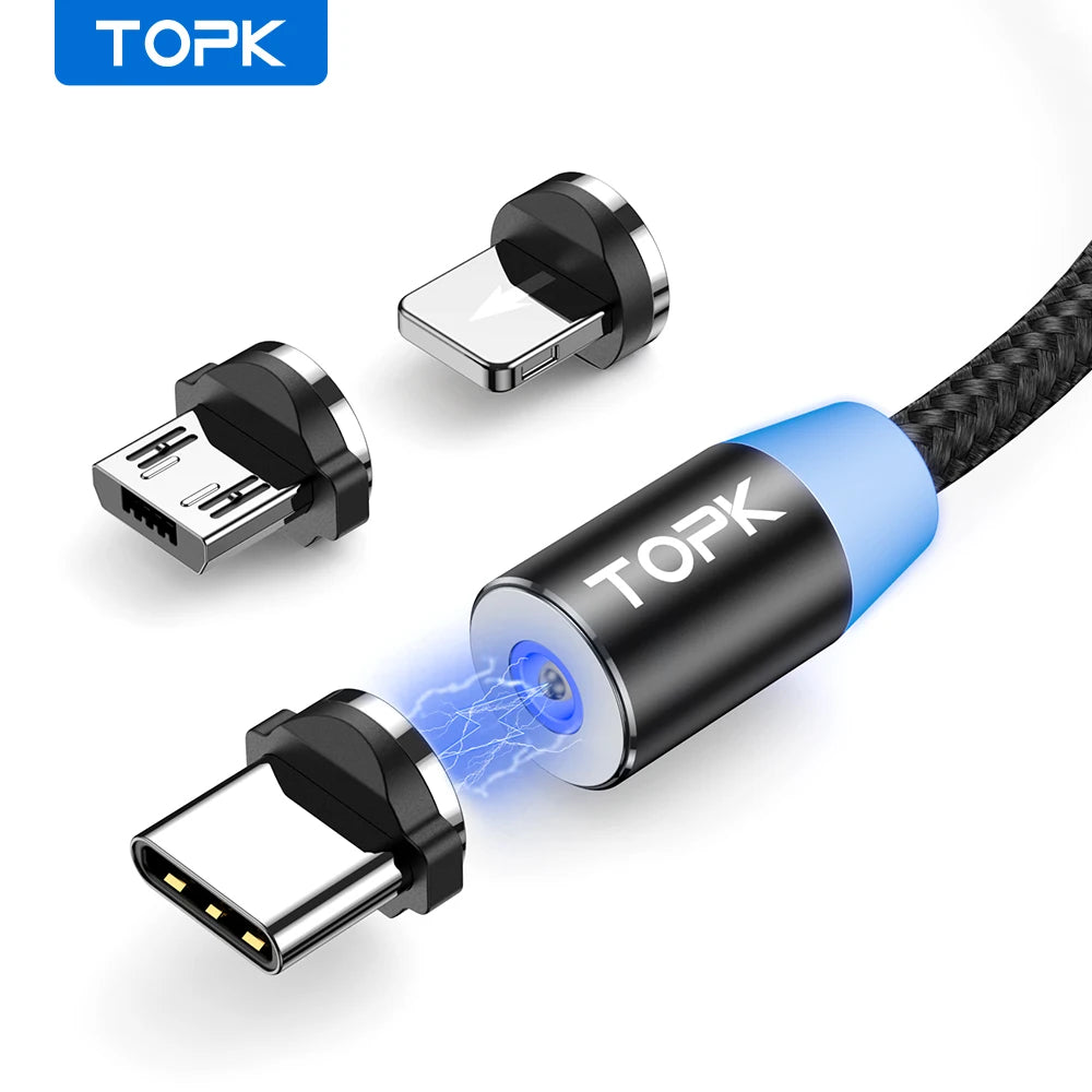 Magnetic 3 IN 1 Charging Cable