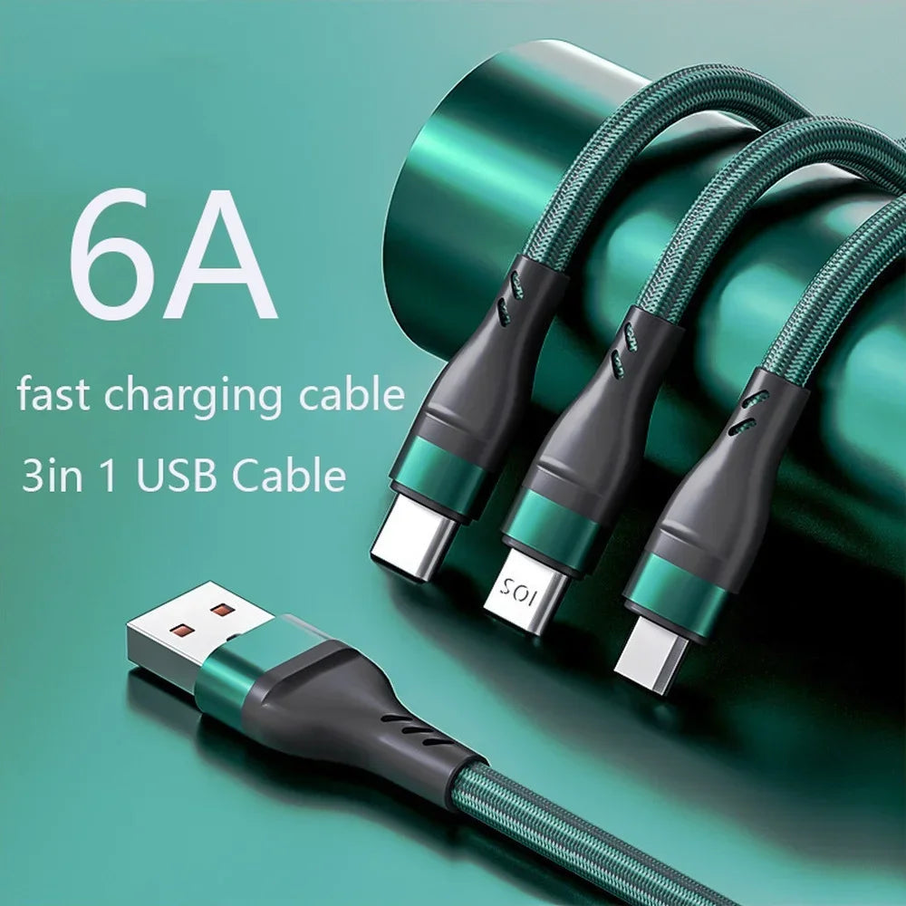 3 in 1 Fast Charging Cable