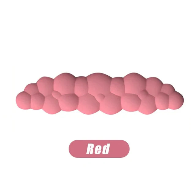 Keyboard & Mouse Cloud Wrist Pad